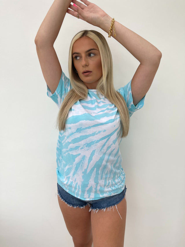Tiffany Tie Dye Unisex Oversized T-Shirt