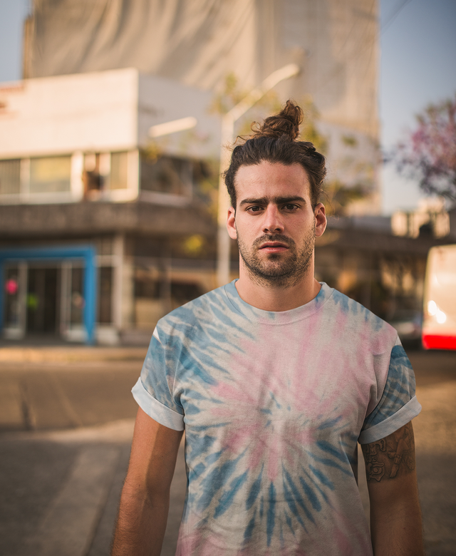 Eclipse Tie Dye Mens T-Shirt