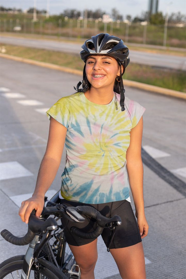 Good Vibes Tie Dye Unisex Oversized T-Shirt